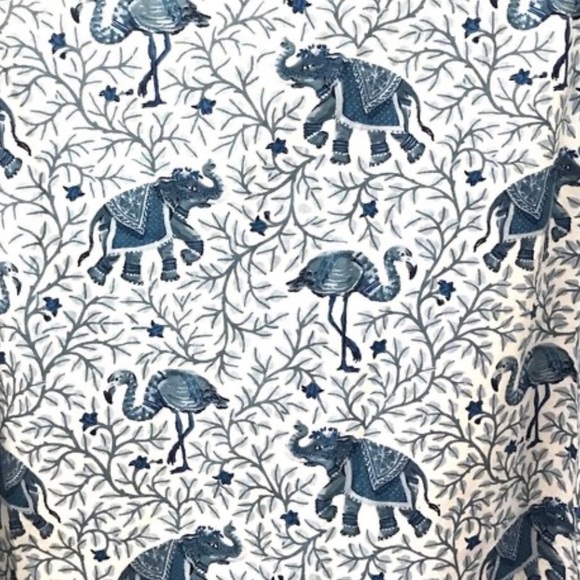 Printfresh Flamenco long sleeve Pajama Set in blue size small NEW - Picture 7 of 9